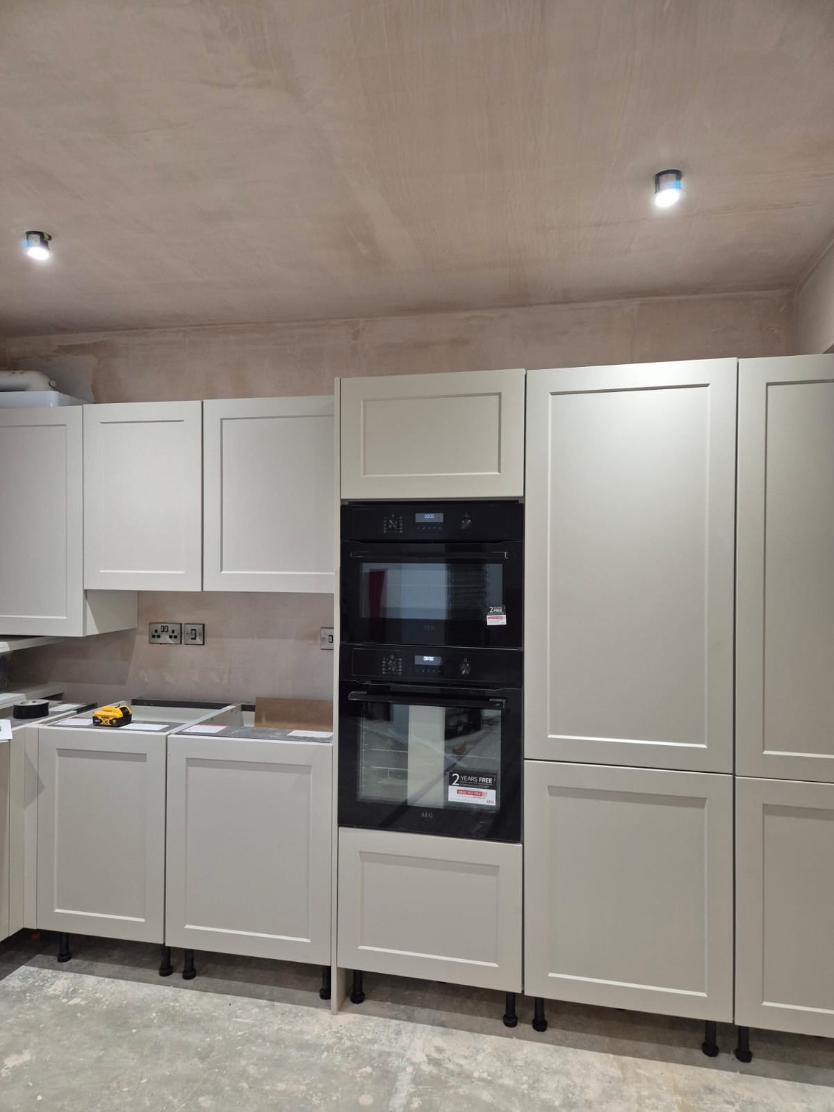 Tall kitchen cabinets