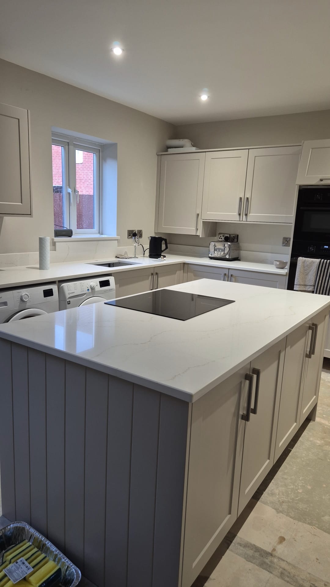 Kitchen island detail