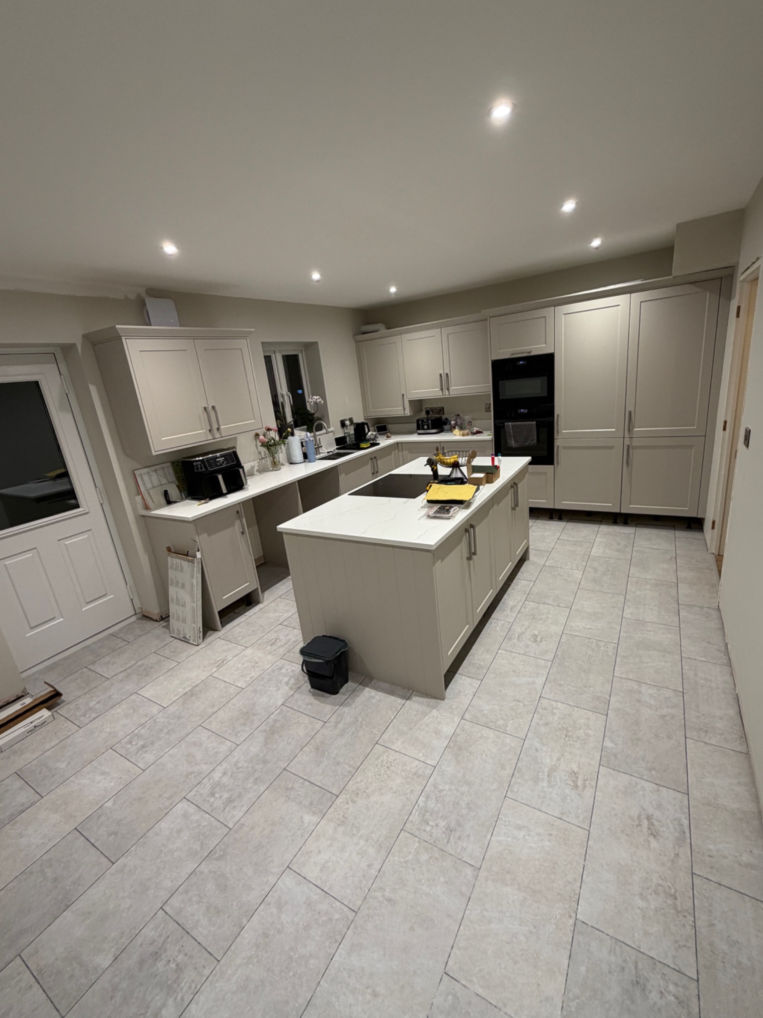 Completed kitchen
