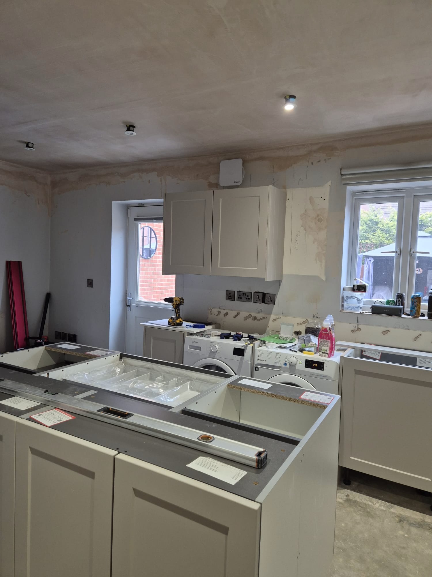 Kitchen cabinetry installation
